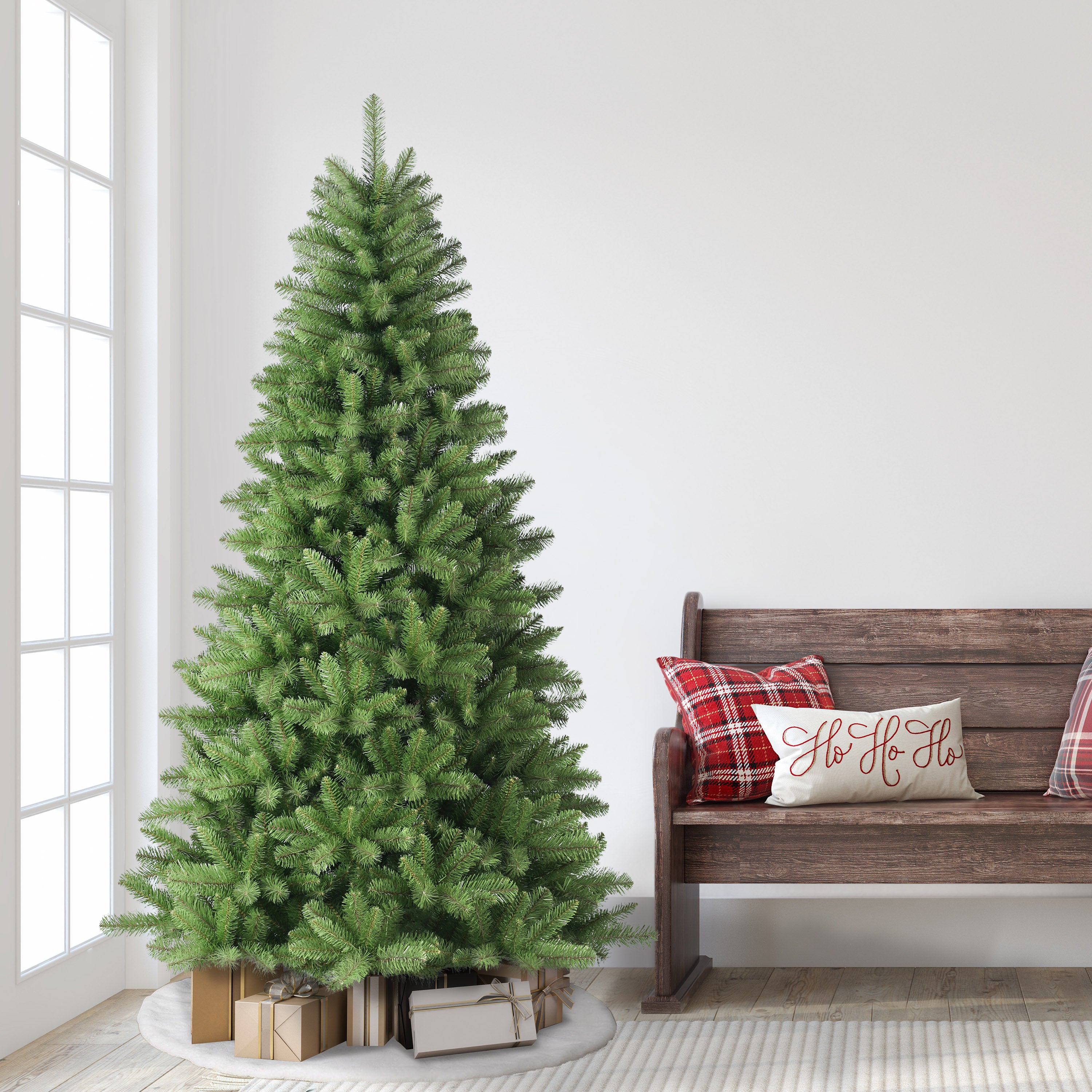 7ft Unlit Berkshire Fir Tree